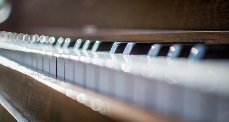 ebony, close-up, keyboard, musical equipment, mahler, industry, macro, arts culture and entertainment, piano, music, skill, selective focus, 4K, piano key