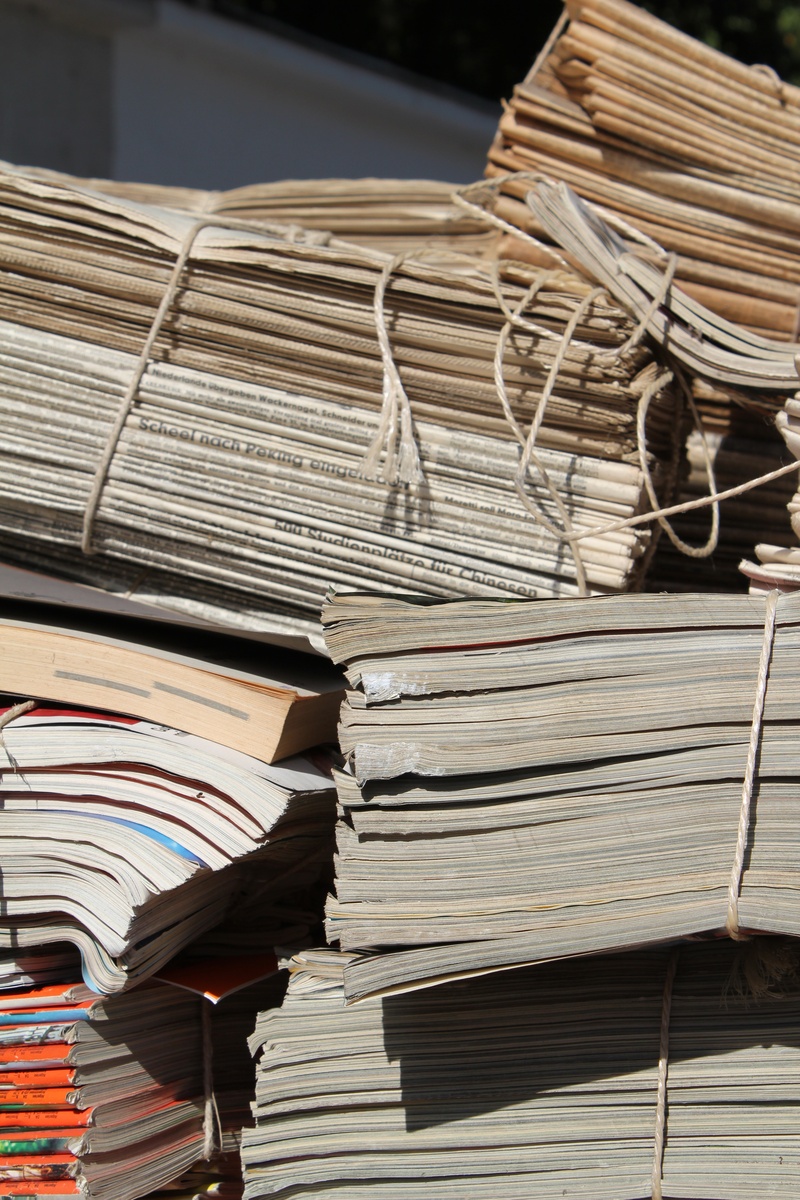 pile, old, garbage, recycling, disposal, heap, close-up, material, assorted, newspapers, collected, wood - material, waste, abundance, large group of objects