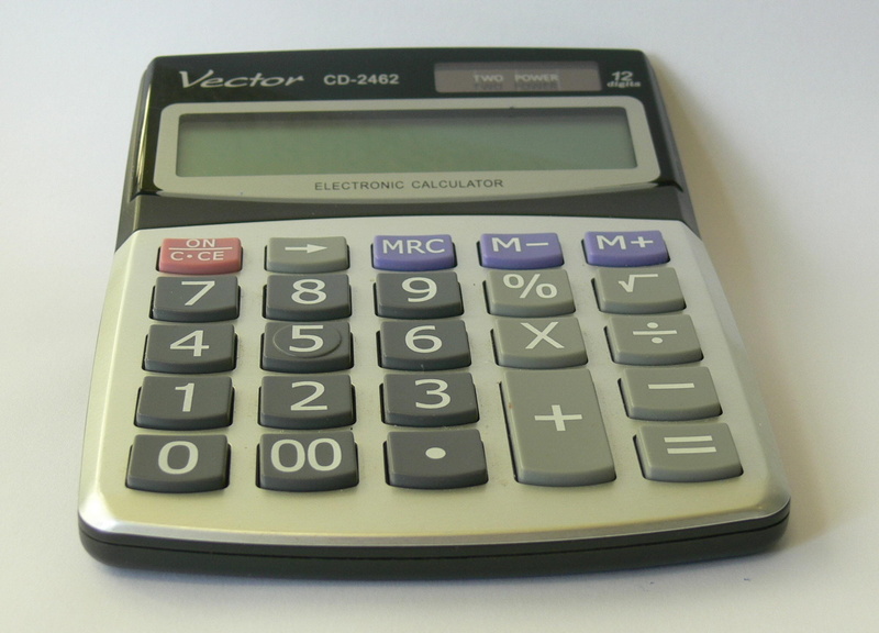 business, studio shot, communication, financial, calculator, calculating, still life, number, office, western script, plus sign, workplace, 1080P, finance