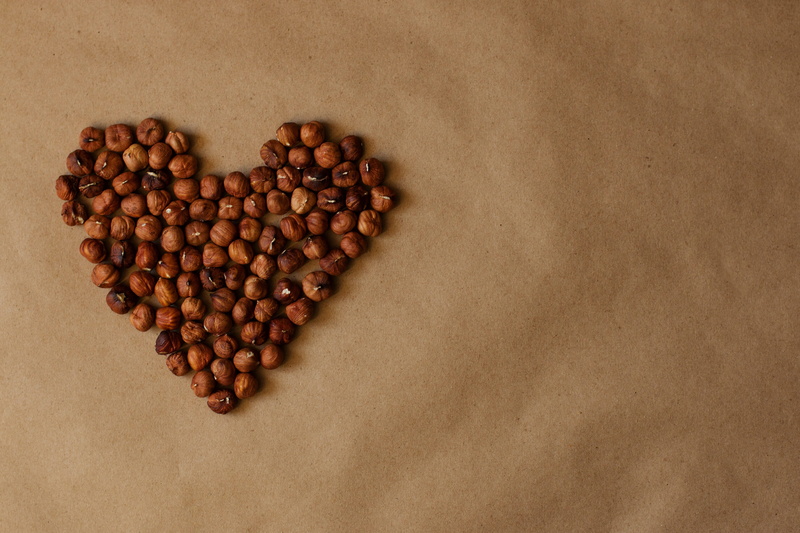 brown, food, roasted coffee bean, beautiful, raw, kraft, health, sports, healthy, fitness, dessert, coffee - drink, filbert, high angle view, no people