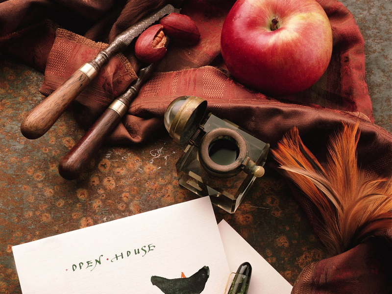manuscript, drink, ink Well, directly above, food and drink, freshness, indoors, wellbeing, feather, single Object, backgrounds, paper, quill Pen, 720P