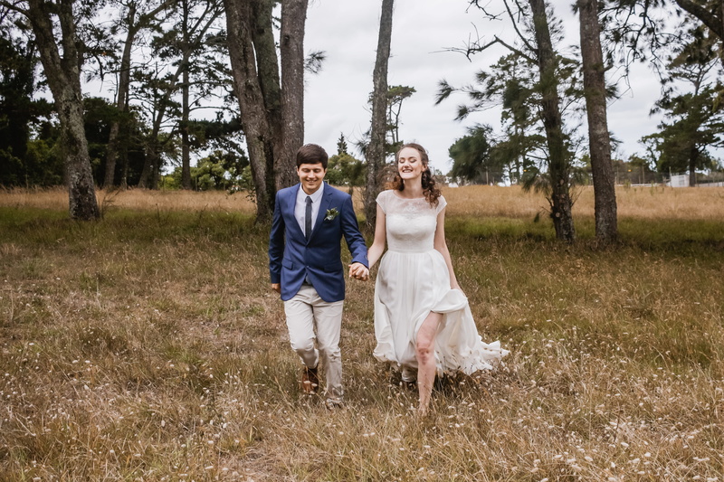 wearing, hands, woman, bride, positive emotion, newlywed, tree, couple - relationship, full length, holding, outdoors, wedding, real people, adult, white