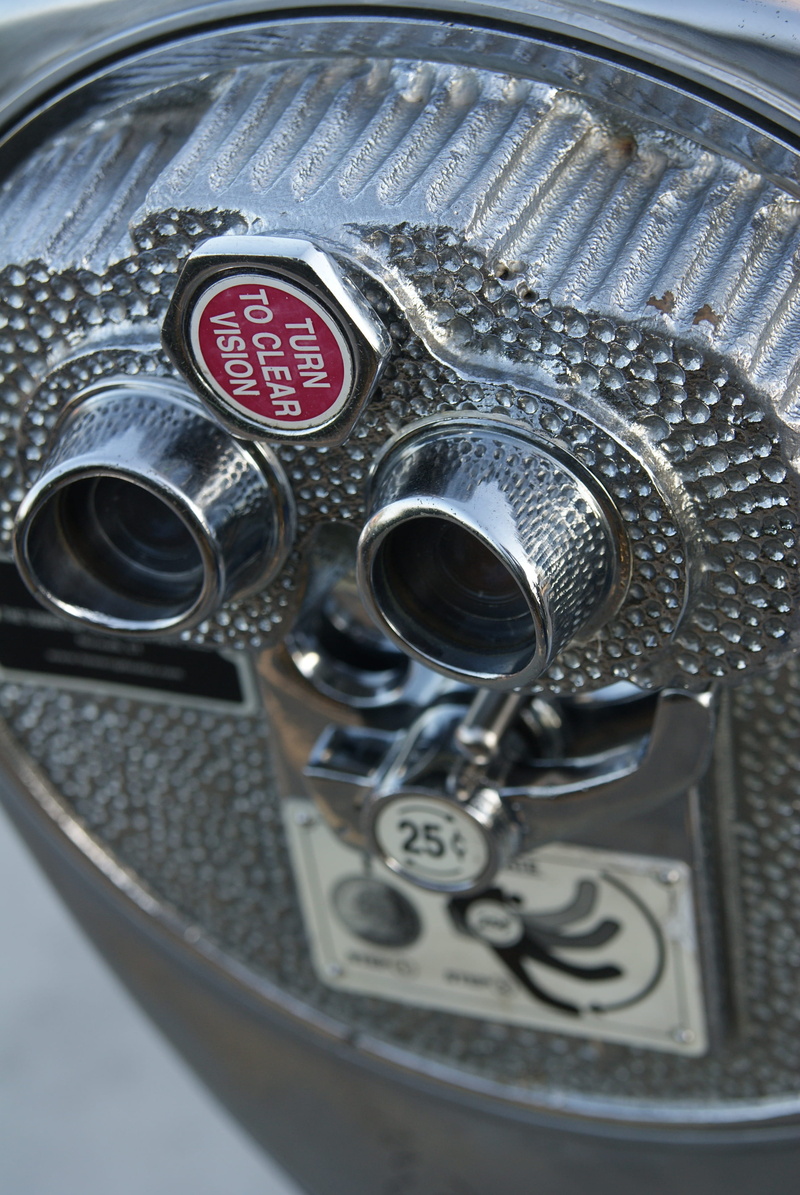 san francisco, 4K, still life, shape, no people, coin operated, machinery, silver colored, shiny, chrome, close-up, united states, technology, can, spyglass