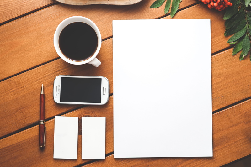 wood - material, screen, mug, drink, no people, desk, wood, phone, copy space, wireless technology, portable information device, business, blank, connection