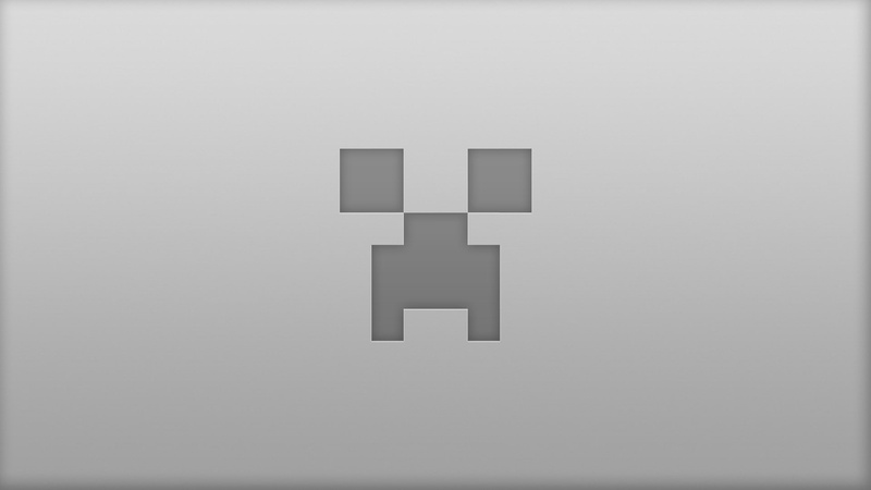 gray, minecraft, creeper, 1080P, grey, hd, video games