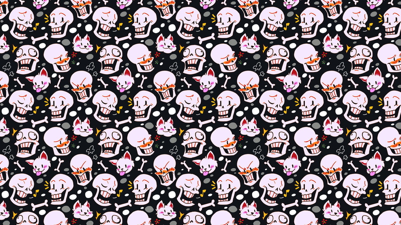 collection, in a row, directly above, choice, arrangement, 1080P, pattern, indoors, close-up, Papyrus (Undertale), abundance, repetition, large group of objects