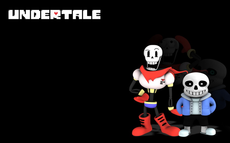 Video Game, 1080P, Sans (Undertale), Papyrus (Undertale), Undertale