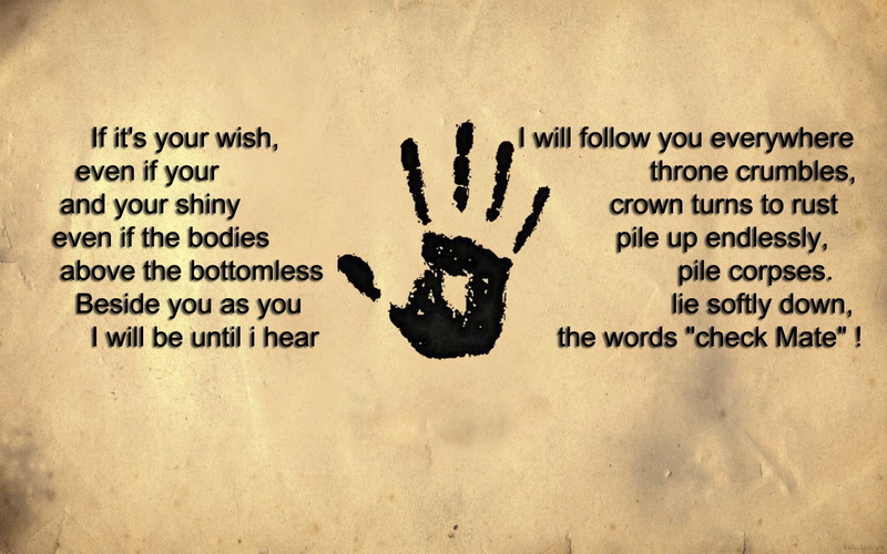 close-up, Brotherhood, quotes, Rust, human body part, fear, wall - building feature, Wish, 1080P, paper, backgrounds, throne, sign, communication, people