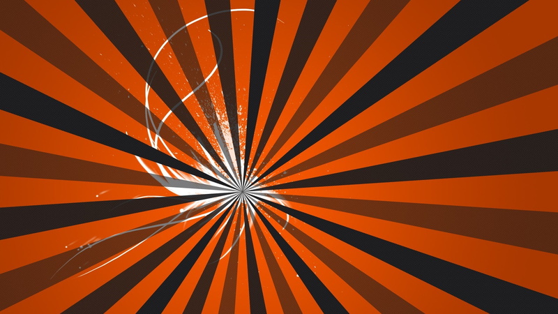 directly below, close-up, backgrounds, orange color, outdoors, palm leaf, abstract, orange splashes abstract carbon fiber simple background, sky, striped