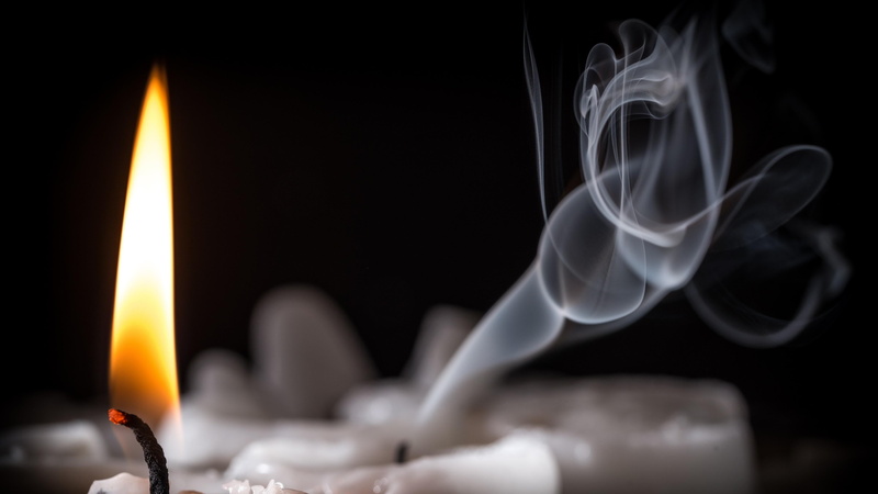 matchstick, black background, fire, religion, match - lighting equipment, close-up, inferno, candle, fire - natural phenomenon, light, smoke, smoke - physical structure