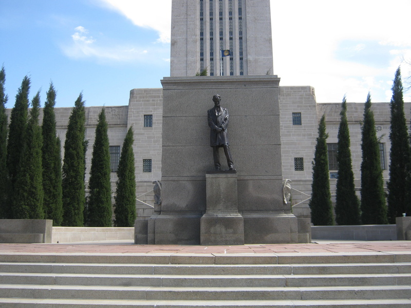 representation, midwest, travel Locations, nature, nebraska, symbol, sculpture, cloud - sky, city, Lincoln, landmark, downtown, Capitol, built structure