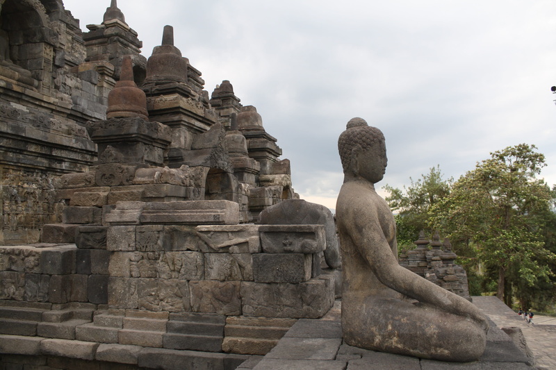 heritage, temple, place of worship, Borobudur, sculpture, day, asia, ancient civilization, built structure, creativity, representation, sky, ancient, outdoors