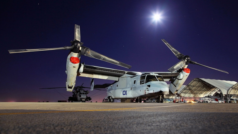 low angle view, on the move, nature, aerospace industry, motion, sky, vehicle, transportation, flying, government, propeller, air vehicle, technology, CV-22 Osprey