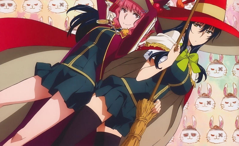 720P, Takamiya Kasumi, Witch Craft Works, Anime Girls, Kagari Ayaka