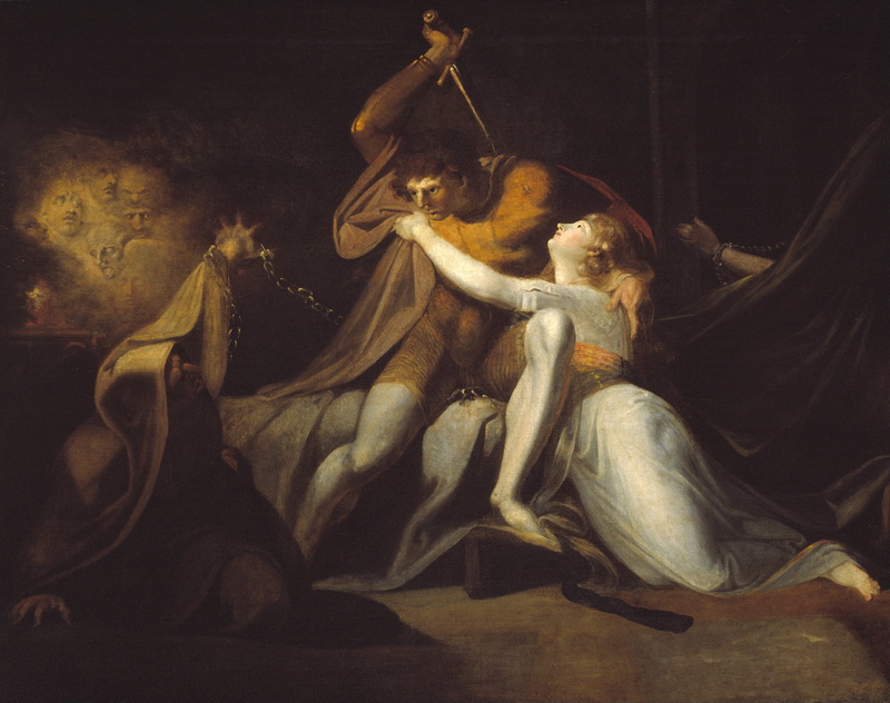 belief, angel, emotion, Henry Fuseli, people, the past, indoors, architecture, classic art, 2K, adult, women, art and craft, antique, religion, mystery