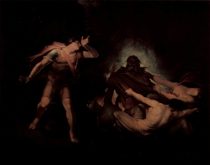 1080P, nature, Henry Fuseli, mid adult men, studio shot, performance, young adult, dark, men, clothing, classic art, sitting, group of people, dancing
