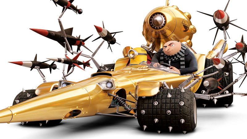 4K, Dru, minion, digital, despicable, Despicable Me 3, 4k, poster