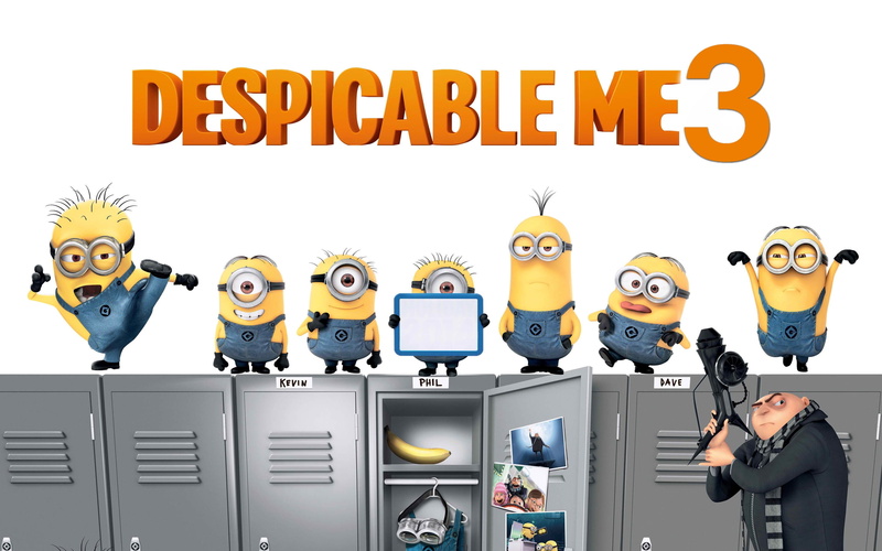 2K, Animation, Gru, Minions, Despicable Me 3