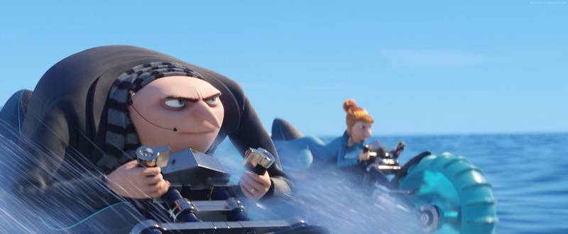 4k, poster, 2K, Despicable Me 3, Dru