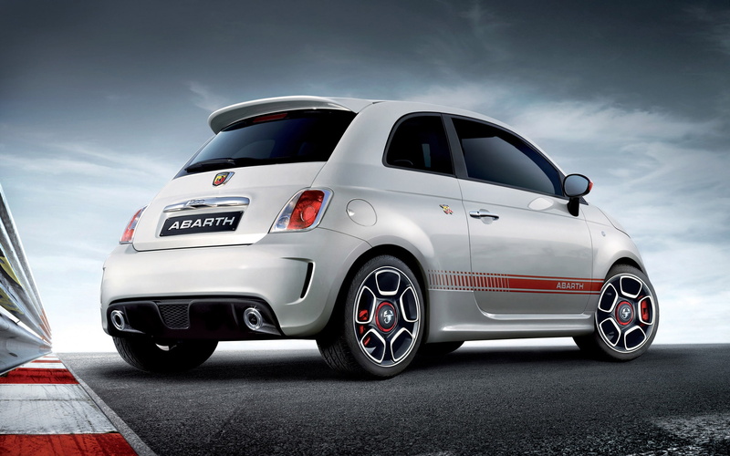 Fiat 500 Abarth, hatchback, 2K, red, edition, Fiat 500, silver, abarth, fiat
