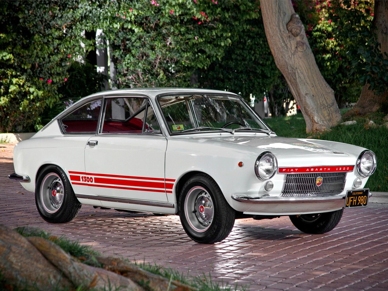 1300, vintage, 1080P, ot, cars, abarth, fiat, 1966, antique, classic