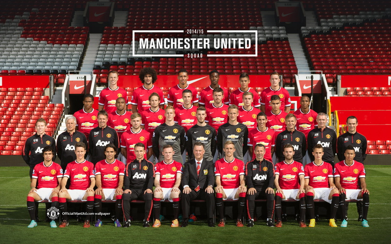 2014/2015, Manchester united squad, MUFC, 2K, Old Trafford