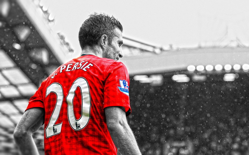 manchester, persie, star, van, red, black, 1080P, soccer, netherlands, robin, arsenal