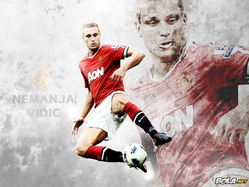 Manchester United FC, football, club, art, fc, united, sports, 720P, manchester, vidic, hd