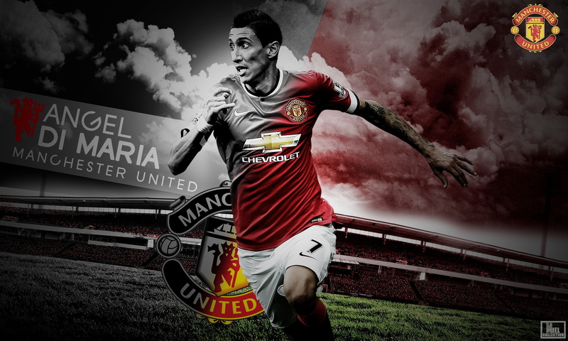 red devil, Ángel Di María, 2K, Manchester United, footballers