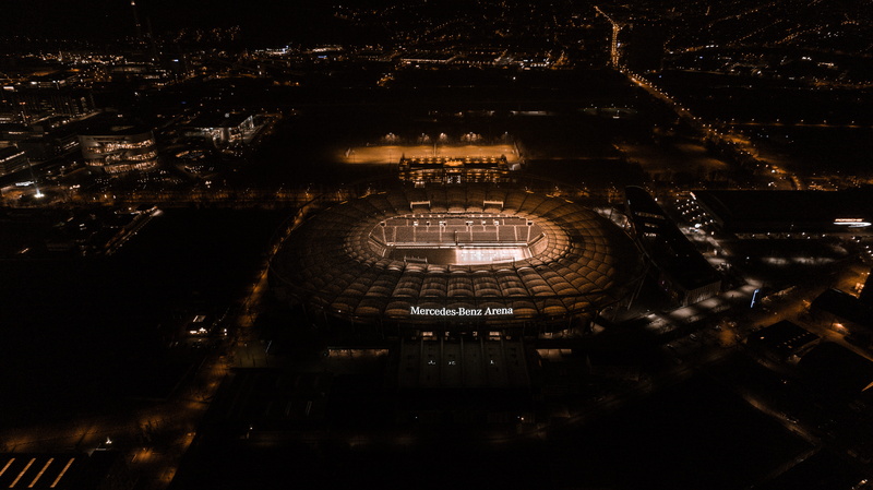 lights, luxury, 5K, drone, night, connection, building, urban, technology, architecture, illuminated, 4, sport, lighting equipment, no people