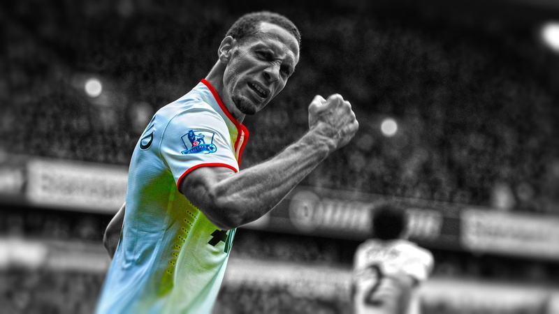 shirt, human limb, soccer, blue, limb, athlete, 1080P, men, clothing, young adult, competition, body part, sport, s, competitive sport, Rio Ferdinand