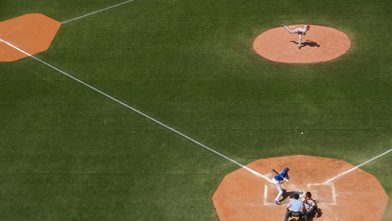 4K, batter, league, game, sport, high angle view, pastime, diamond, nature, human arm, athletics, arms raised, baseball, pitcher, tennis ball, men, baseball field