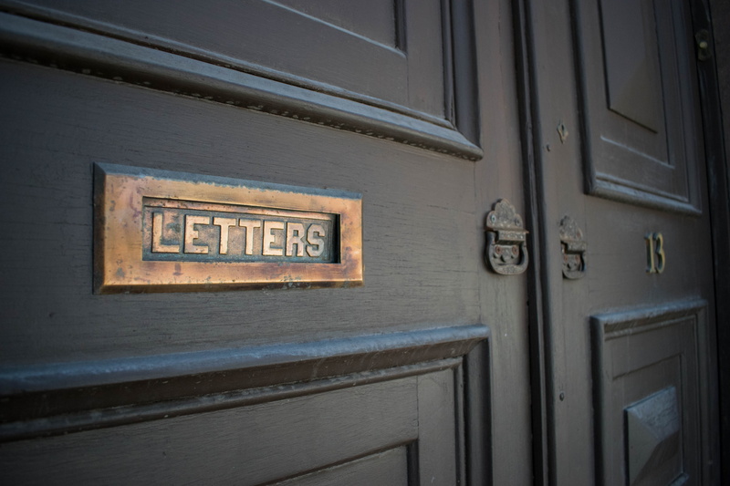 city, architecture, public mailbox, text, mail, letters, brown, entrance, close-up, letter, communication, wood, outdoors, protection, door, closed, wooden