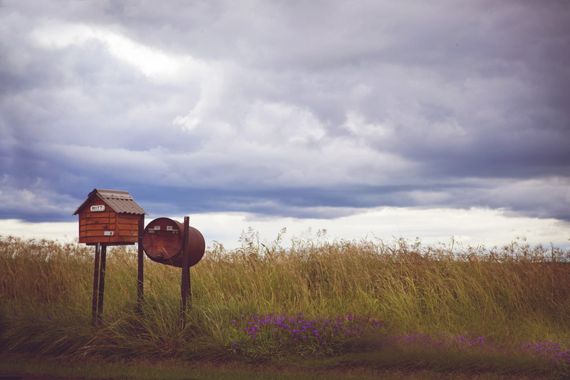 2K, outdoors, beauty in nature, farm, growth, australia, no people, scenics - nature, toowoomba, mailbox, sky, day, plant, grass, tranquil scene, road