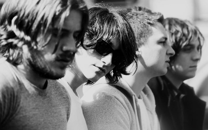 neck, hd, gray, shirt, arctic, 2K, monkeys, men, music, bw, sunglasses, s, crew