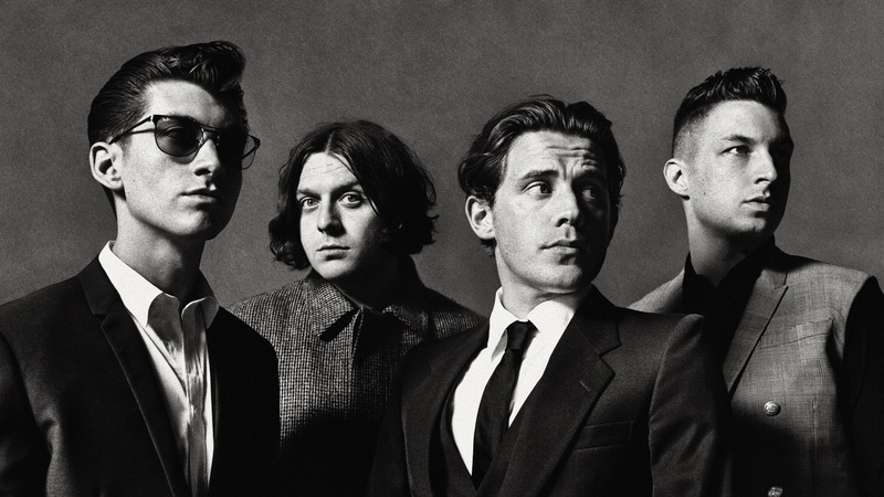looking, Band (Music), Rock Band, digital composite, portrait, business person, English, men, young adult, young men, 1080P, indoors, necktie, Arctic Monkeys