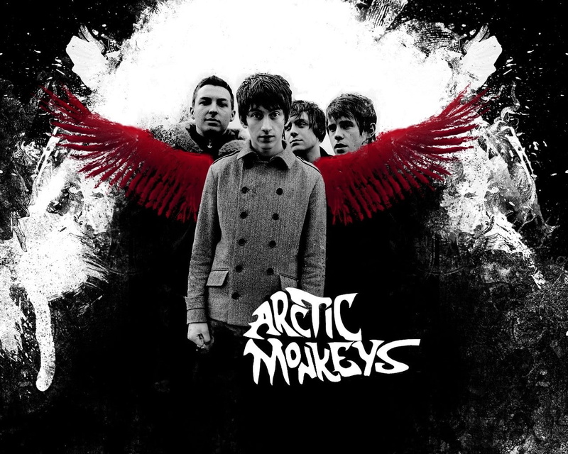 creativity, text, 720P, Group, looking at camera, spooky, winter, Arctic monkeys, Members, halloween, front view, communication, Wings, holiday - event