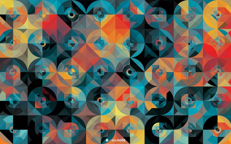 Colorful, Andy Gilmore, pattern, abstract, 1080P