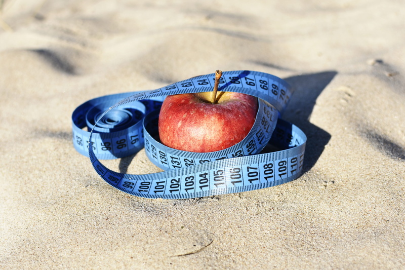vegetarian, weight, no people, food and drink, beach, sand, fitness, lifestyle, snack, dessert, healthy eating, red, sunlight, healthy, nutrition, fruit