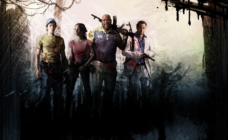 belief, art and craft, adult, young men, 1080P, nature, Left 4 Dead 2, females, group of people, digital composite, male likeness, religion, indoors, people