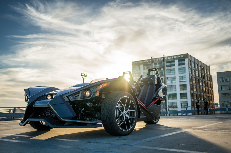 4K, Polaris Slingshot, limited edition, black