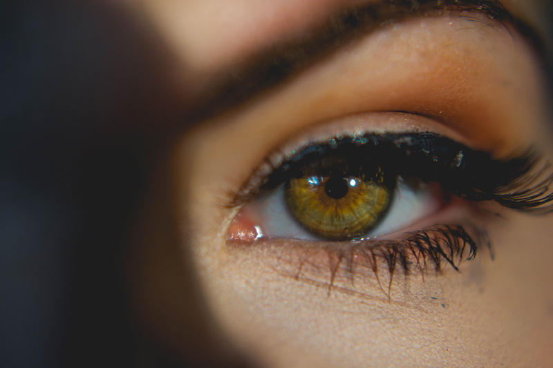 eye, body part, human eye, winter, eyelash, mascara, invertebrate, ice, adult, looking at camera, tattoo, eyesight, nature, human body part, insect, person