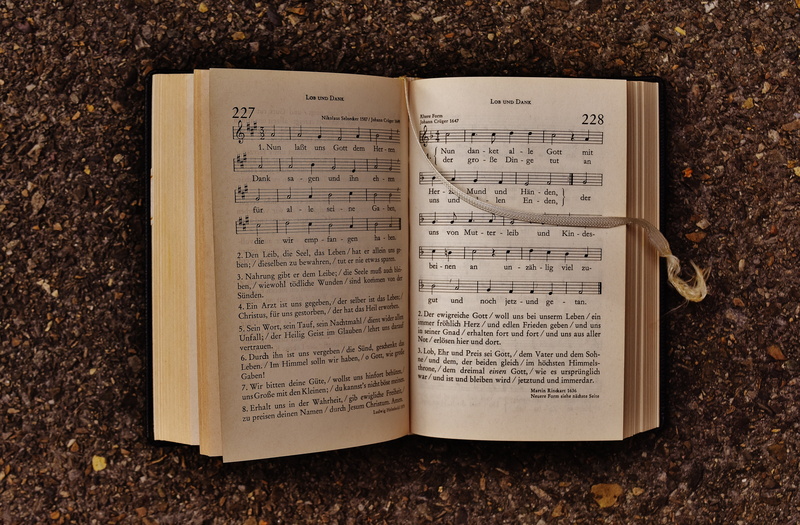 spirituality, religion, paper, christianity, book, scrolled, communication, read, old, bound, music, belief, literature, western script, browse, indoors