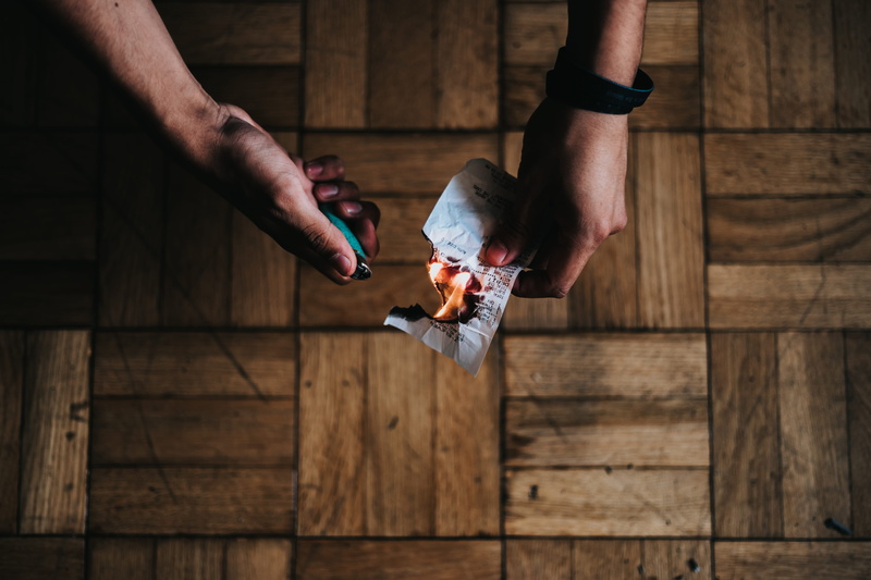 los angeles, hand, occupation, landscape, human body part, vibe, lighter, working, paper, fire, wood - material, people, portrait, adult, white, la, burning