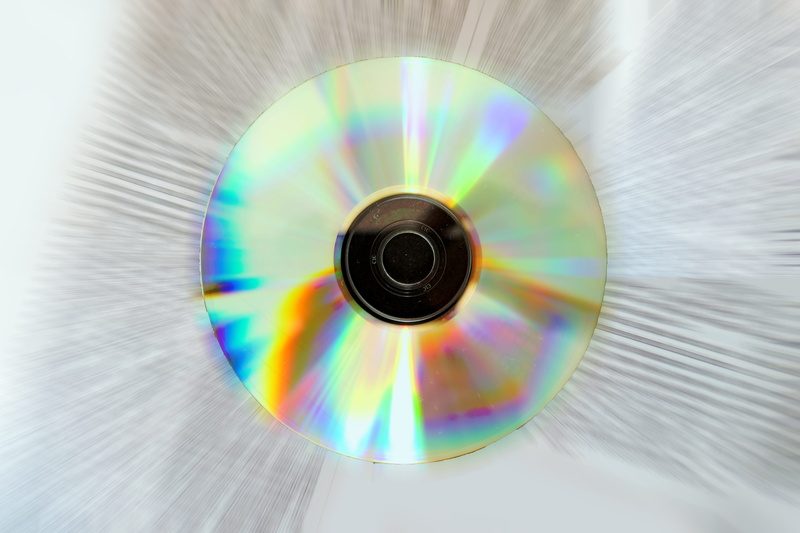 full frame, abstract, memory, circle, silver, storage, multi colored, digital, cd, compact disc, data, 5K, blurred motion, rainbow, close-up, music, computer