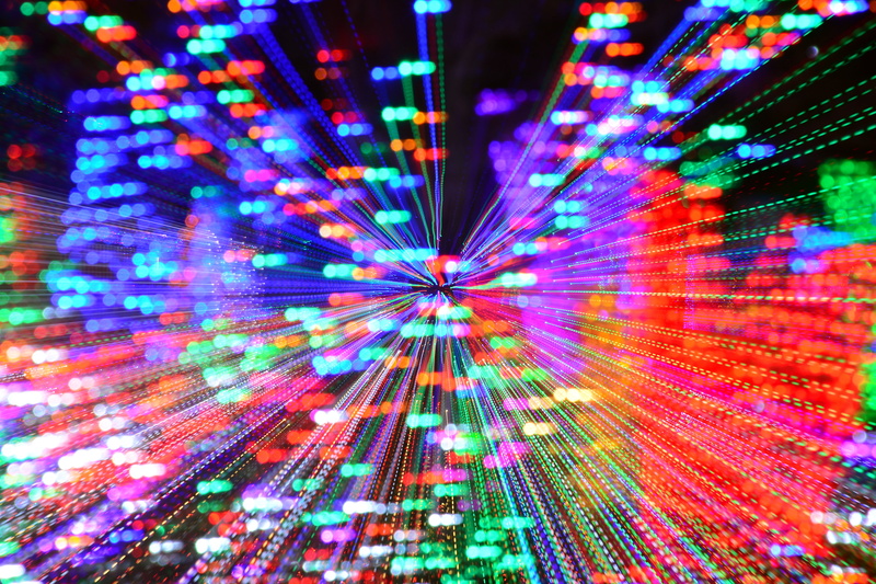 big data, complexity, motion, technology, night, data, vibrant color, colorful, internet, global communications, glare, light - natural phenomenon, blurred motion