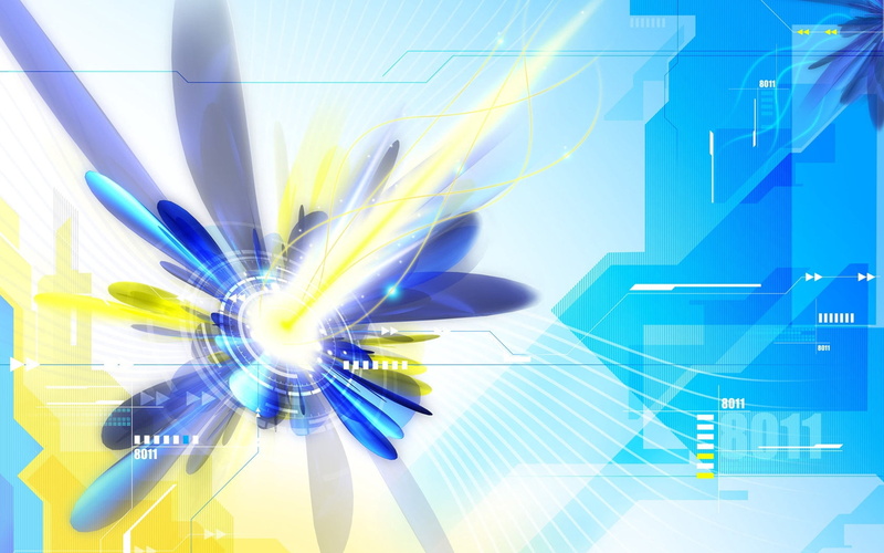 digital composite, ideas, yellow, striped, science, digital, global communications, wireless technology, arrow Symbol, big data, glowing, backdrop