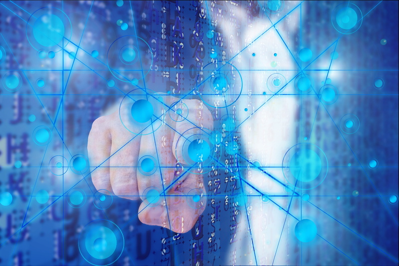 abstract, light - natural phenomenon, connection, futuristic, together, social, internet, copy space, modern, network, symbol, symbols, blue, company, global