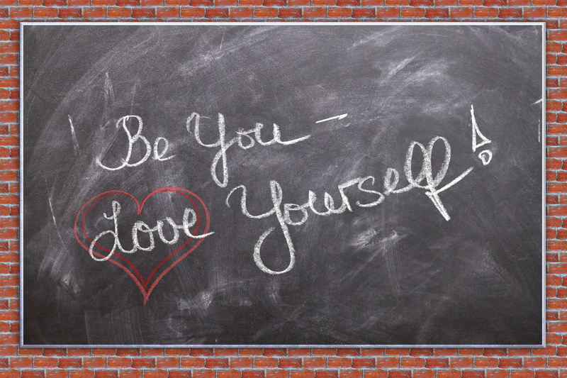 self confidence, self, itself, sign, no people, heart, 4K, black background, number, information, self safety, wall, blackboard, black color, personality