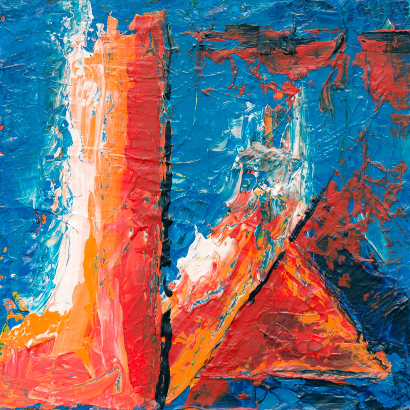 modern art, creativity, outdoors, paint, red, 2K, creative, expressionism, close -up, pattern, textured, water, oil painting, colorful, watercolor paints